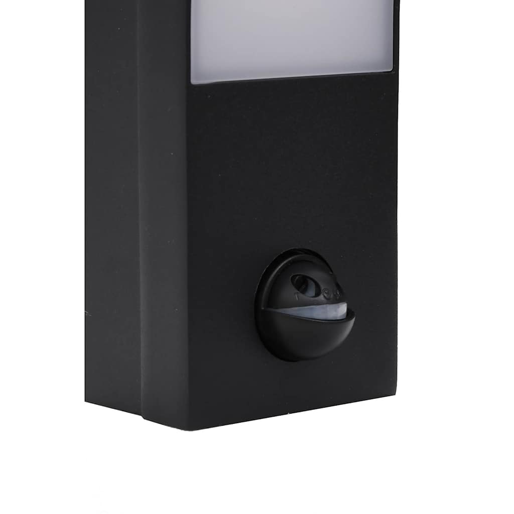 LED-Außenwandleuchten 2 Stk. Schwarz Aluminiumdruckguss
