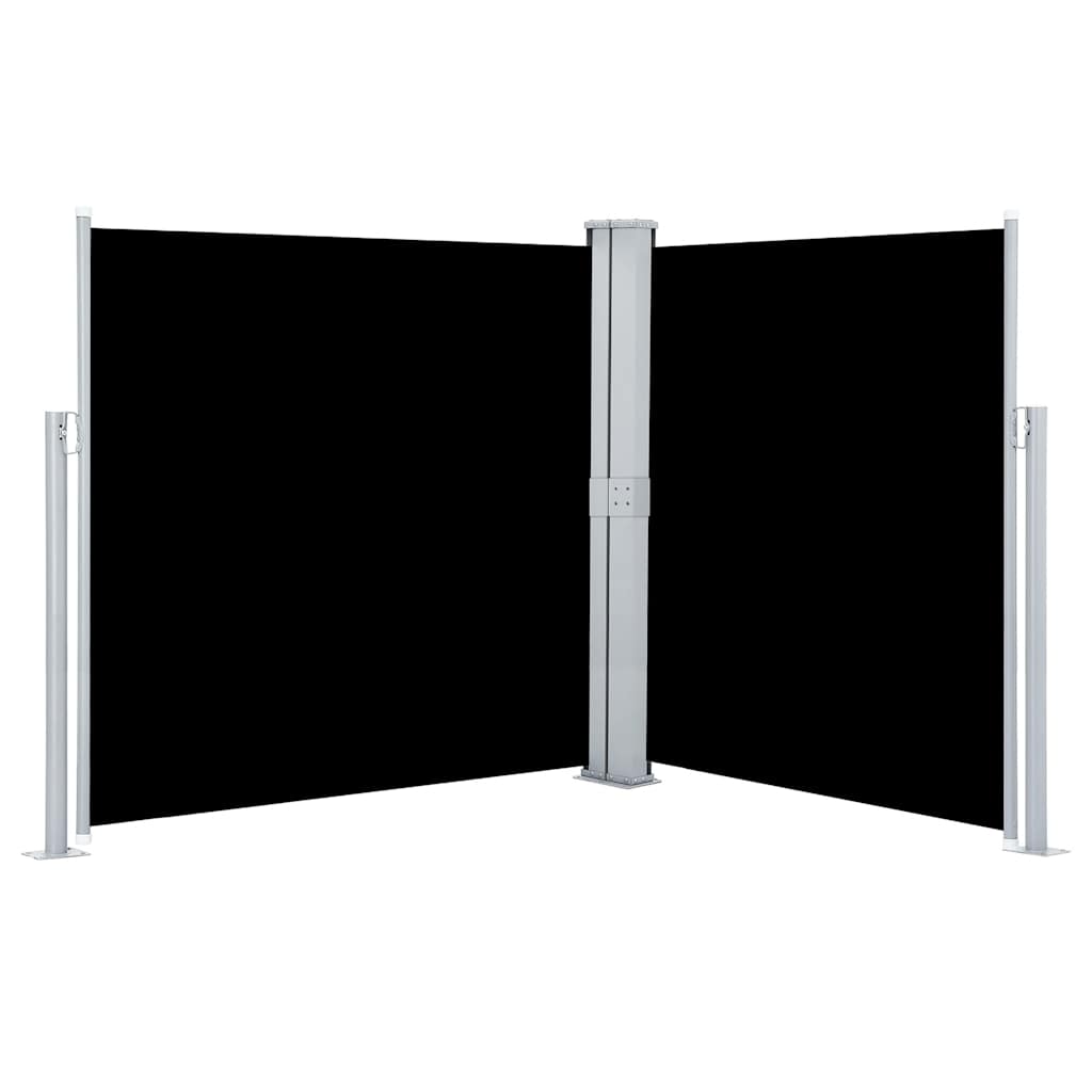 Ausziehbare Seitenmarkise 160×600 cm Braun