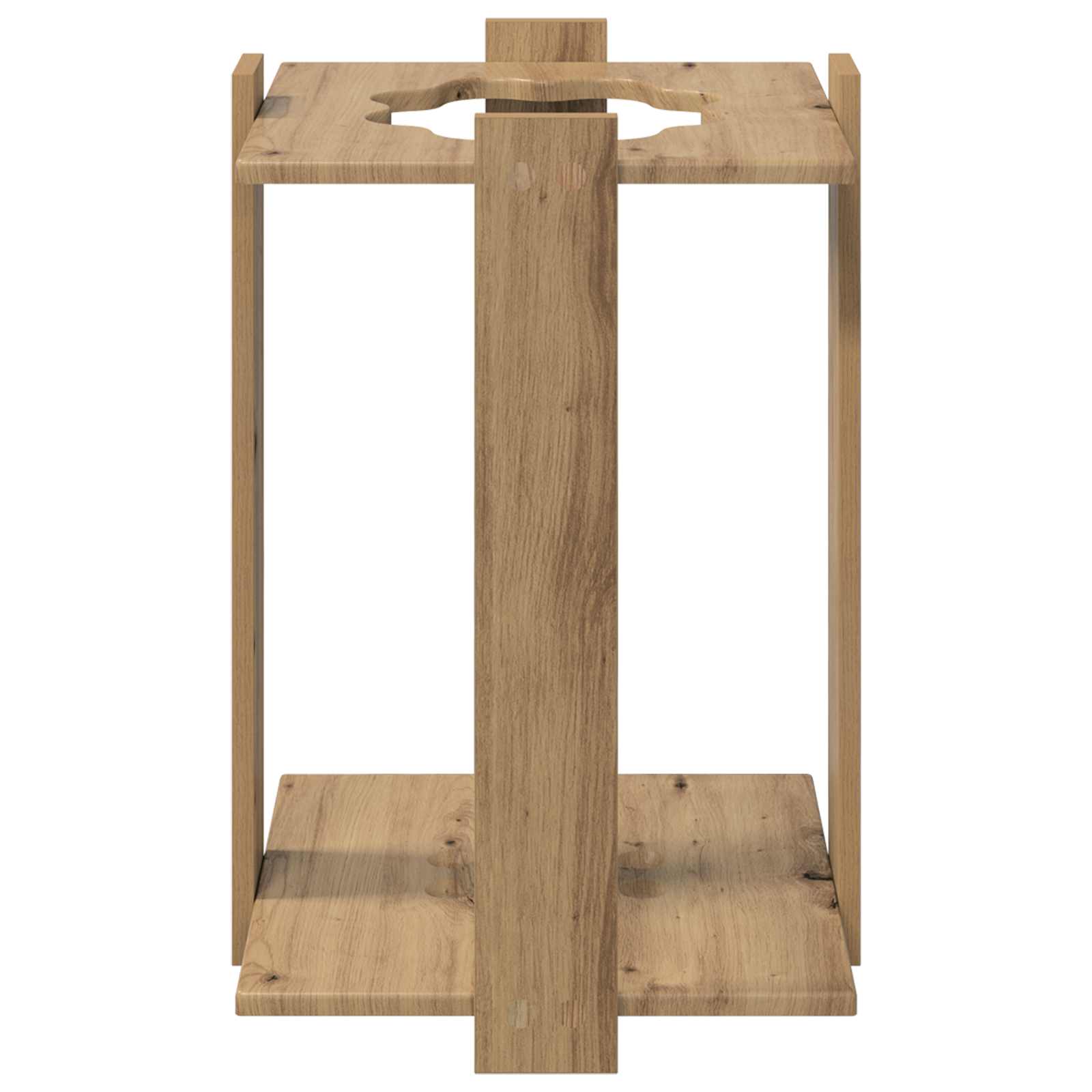Billardqueue-Ständer Holzwerkstoff 42 x 43 x 60 cm Weiß