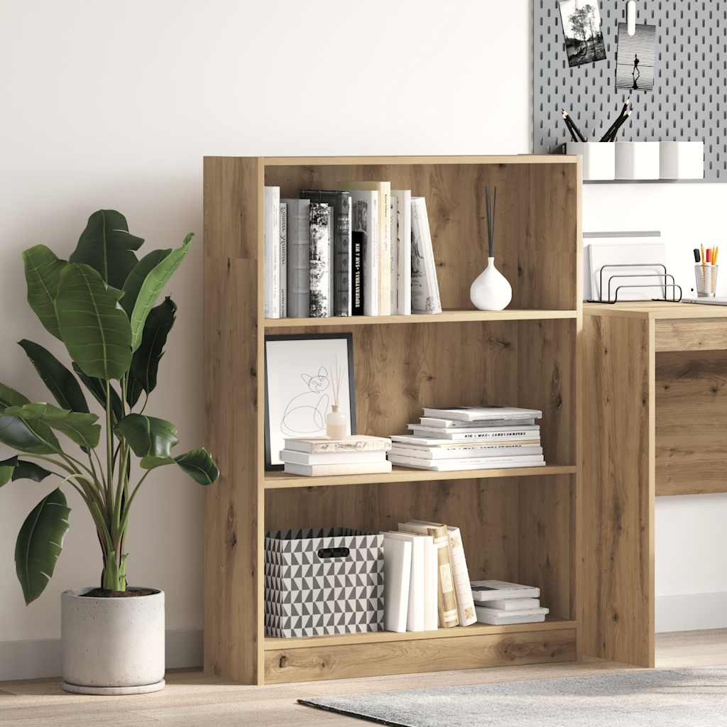 Bücherregal Weiß 40x24x75 cm Holzwerkstoff