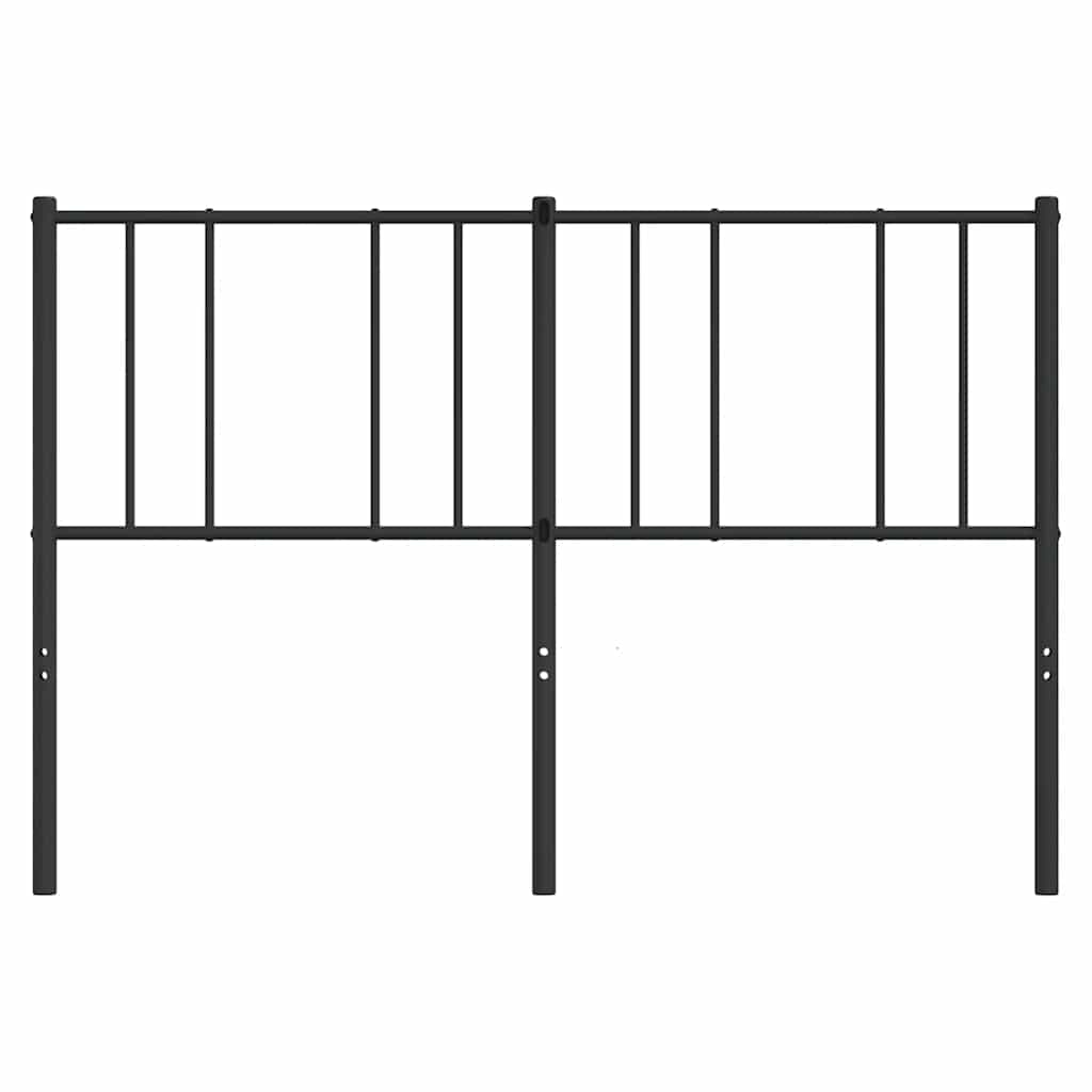 Ersatz-Kopfteil Metall Schwarz 80 cm
