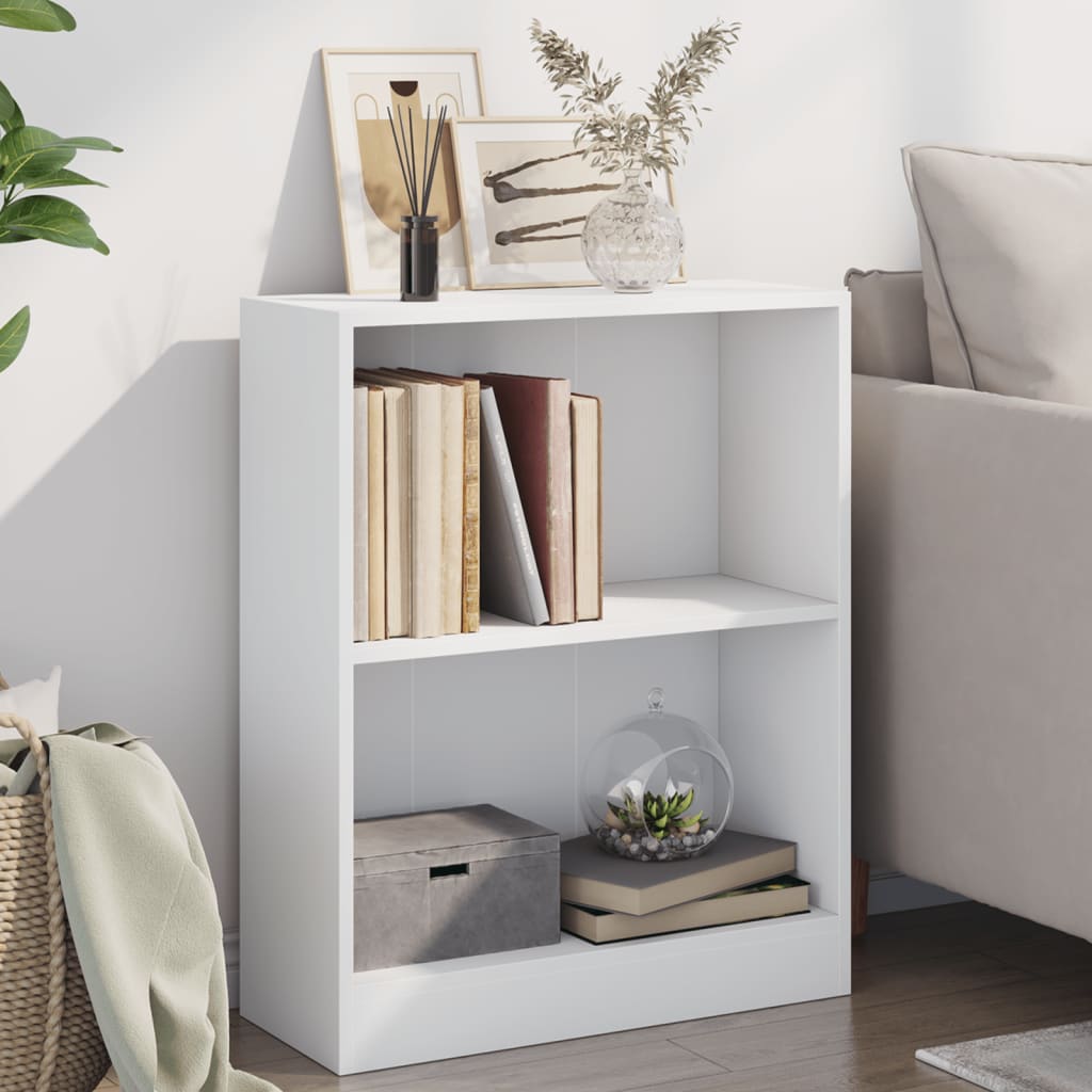 Bücherregal Weiß 40x24x75 cm Holzwerkstoff