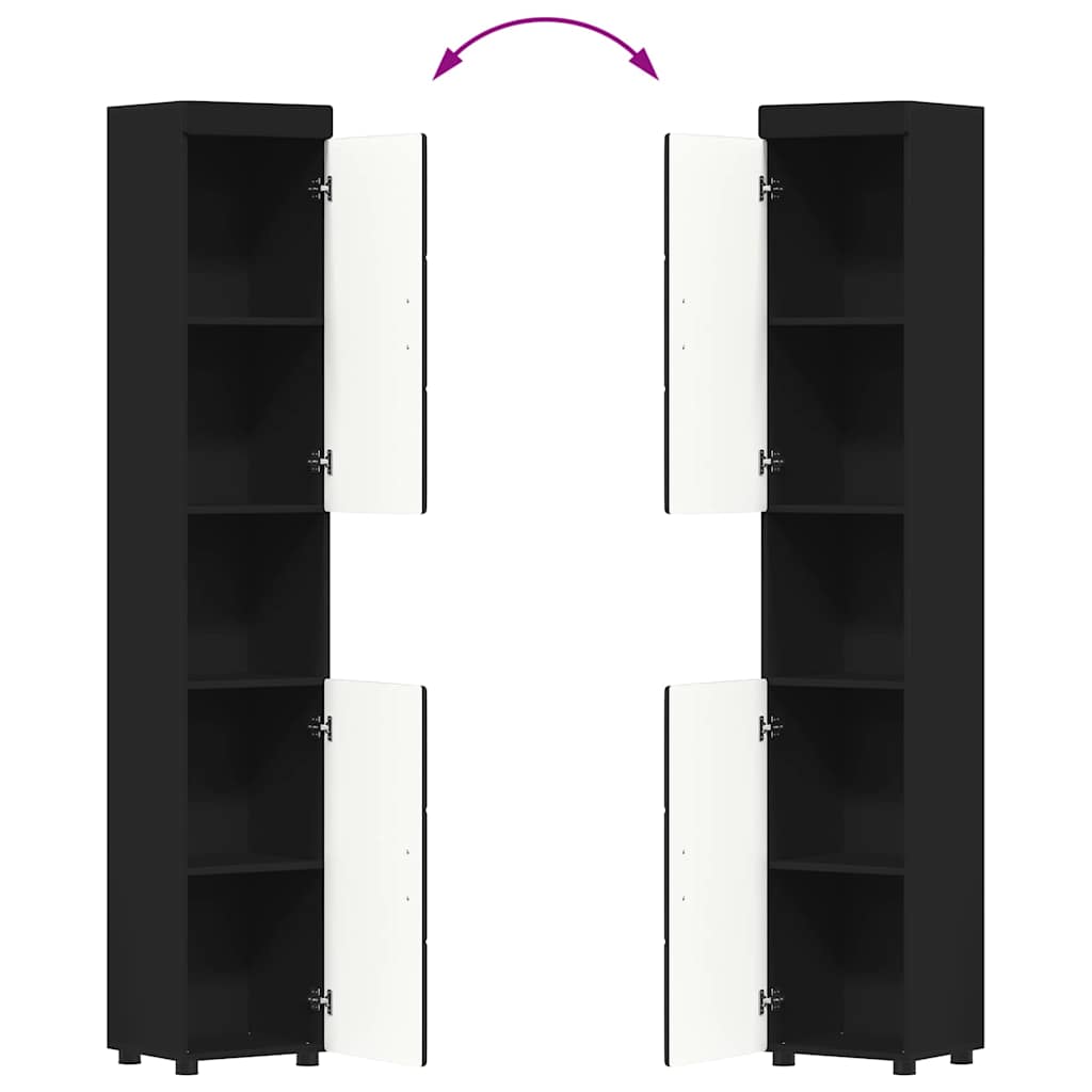 Badezimmermöbel-Set TULUM 2 pcs Weiß 60 x 34 x 63 cm