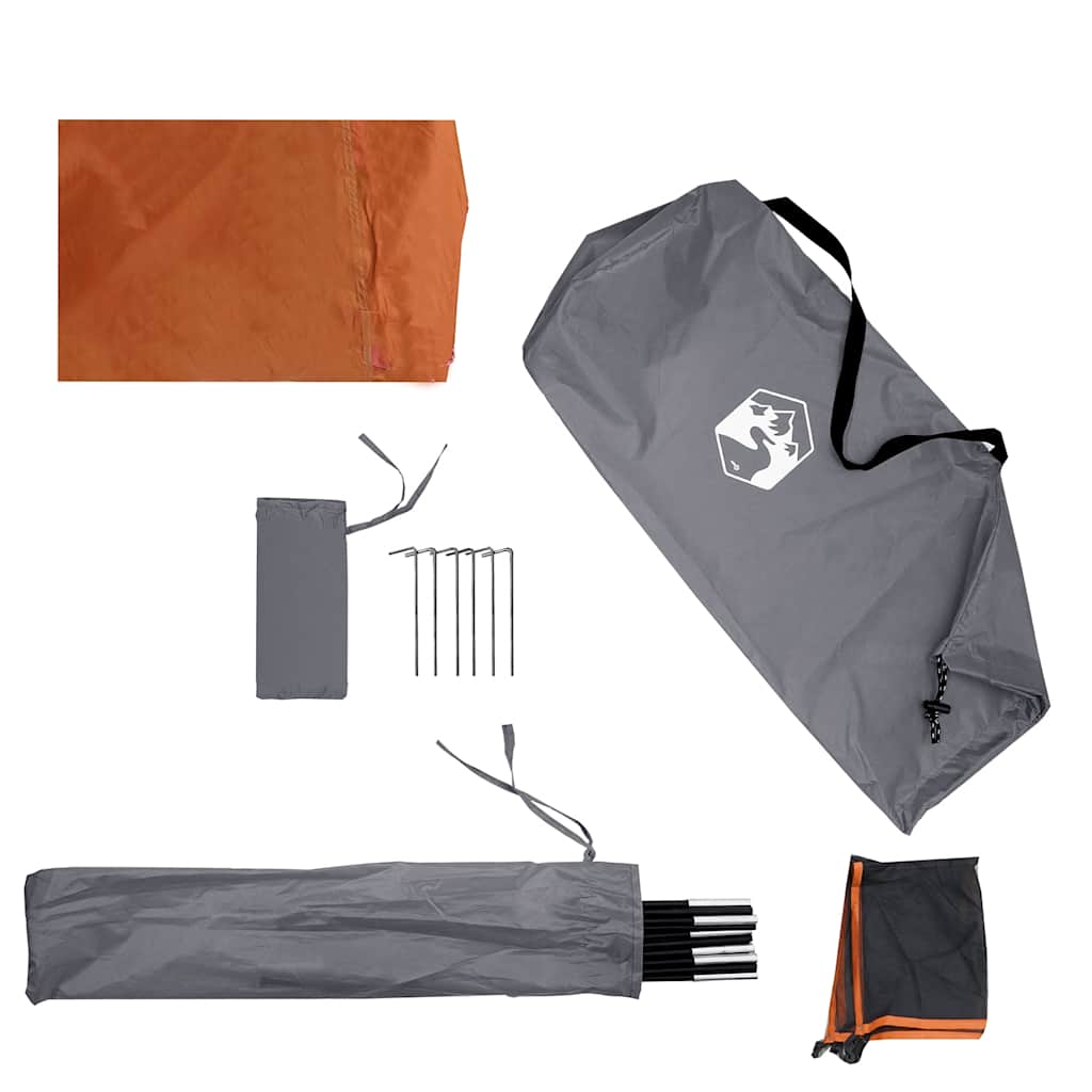 Camping-Windschutz Grün 344x120 cm Wasserdicht