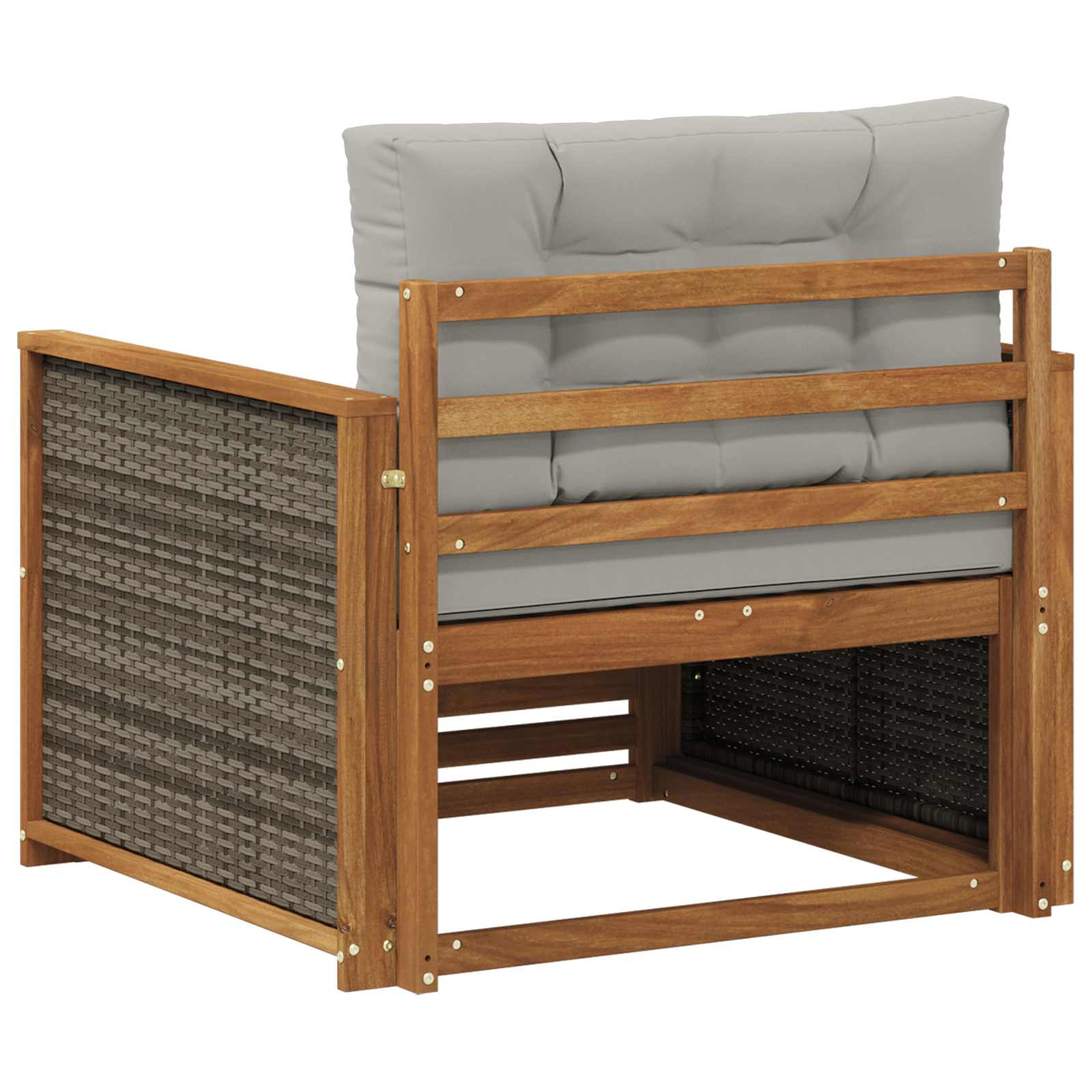 2 Stück Outdoor-Sofa Natur