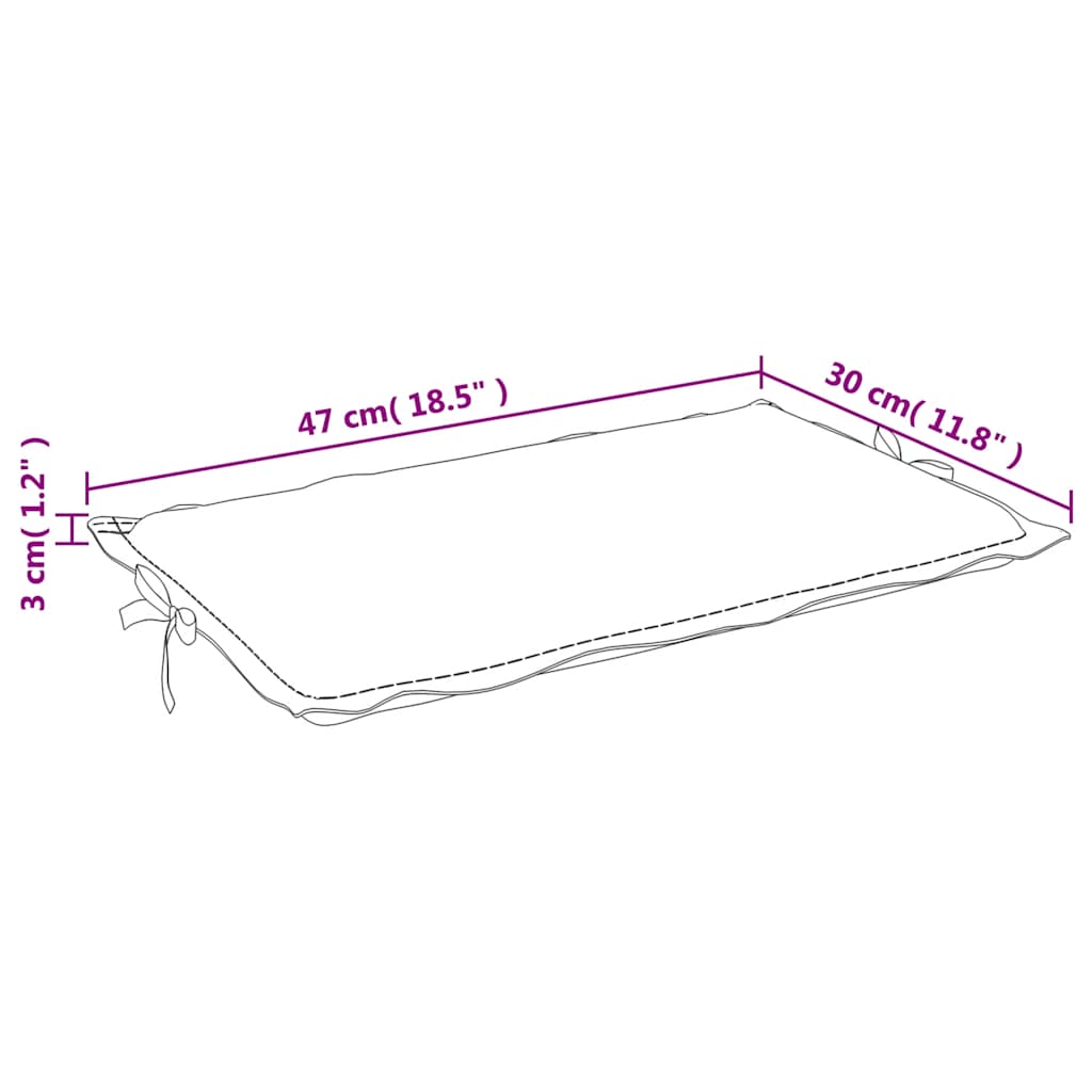 Sonnenliegen-Auflage Grau 186x58x4 cm Oxford-Gewebe
