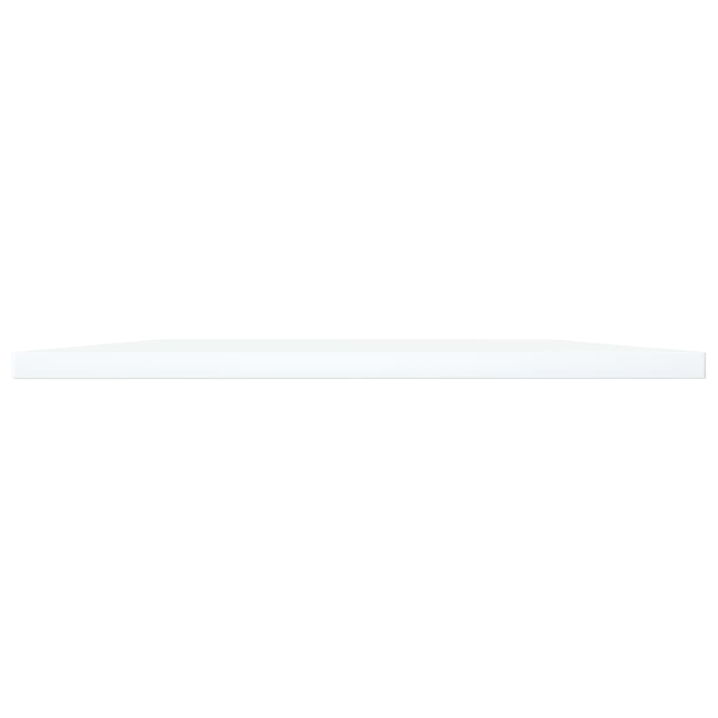 Bücherregal-Bretter 4 Stk. Weiß 40x10x1,5 cm Holzwerkstoff