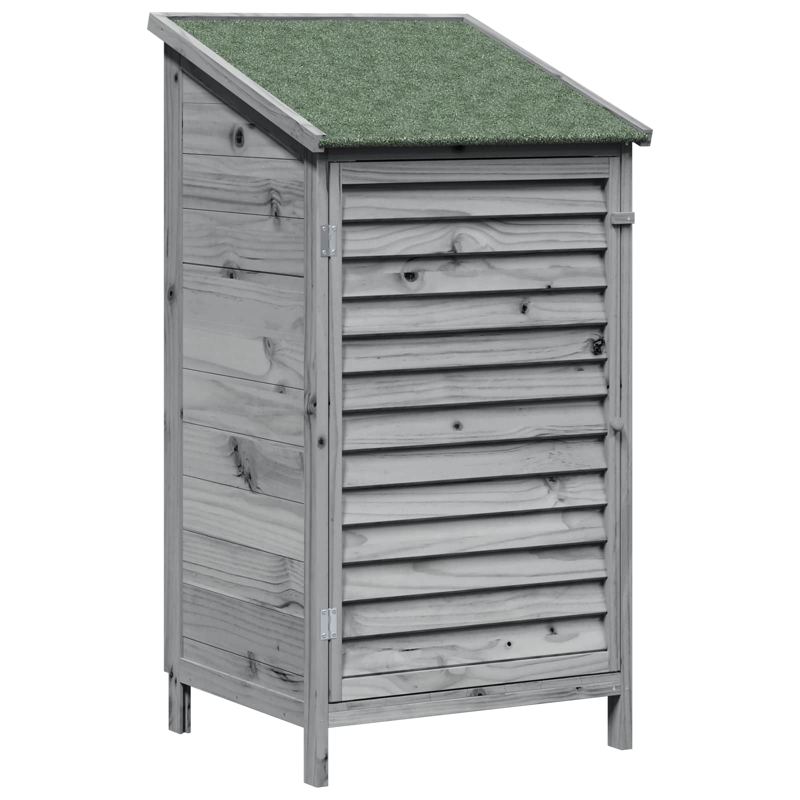 Gartenschuppen Natur 59 x 56 x 113,5 cm Massivholz aus Fichte