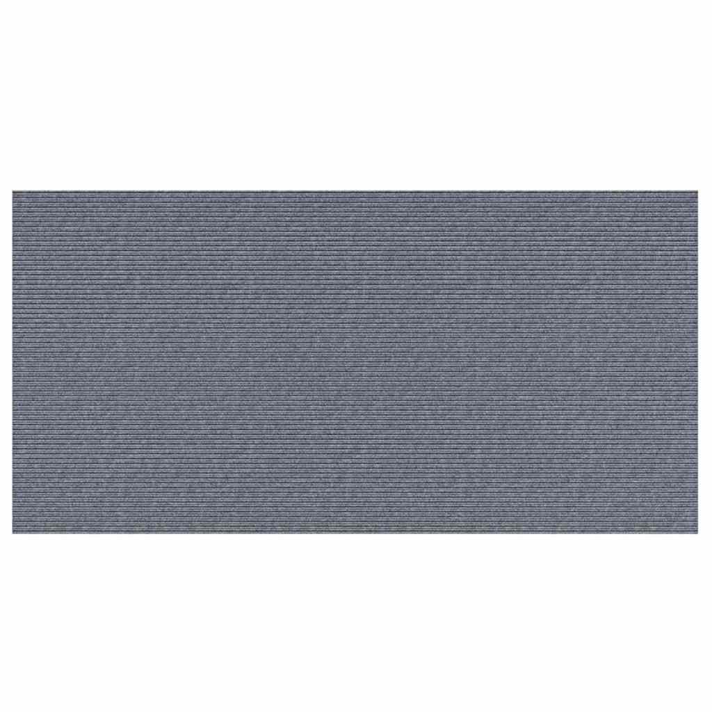 Teppichläufer Grau 80 x 150 cm Stoff