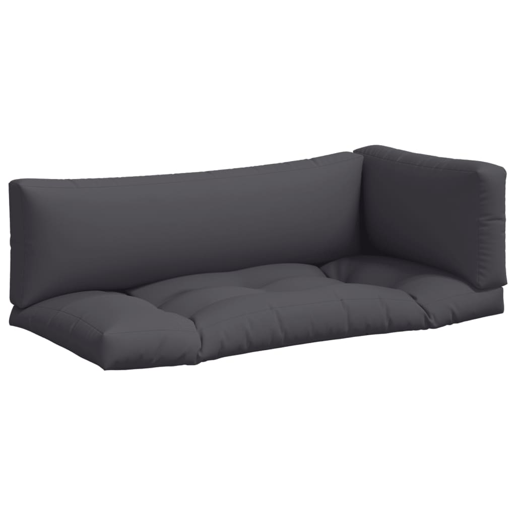 Palettenkissen Blau Weiß Gestreift 58x58x10 cm Oxford-Gewebe