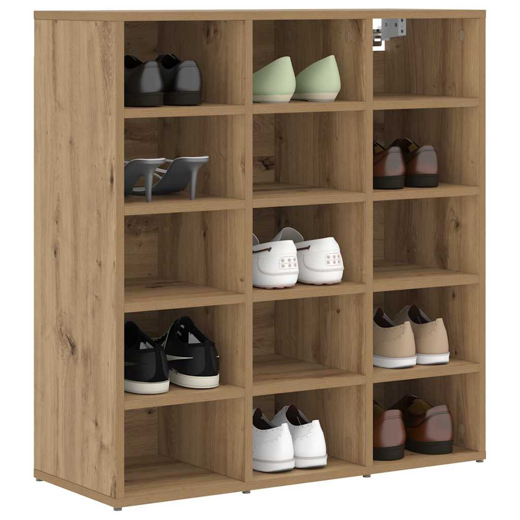 Schuhregale 2 Stk. Weiß 52,5x30x50 cm