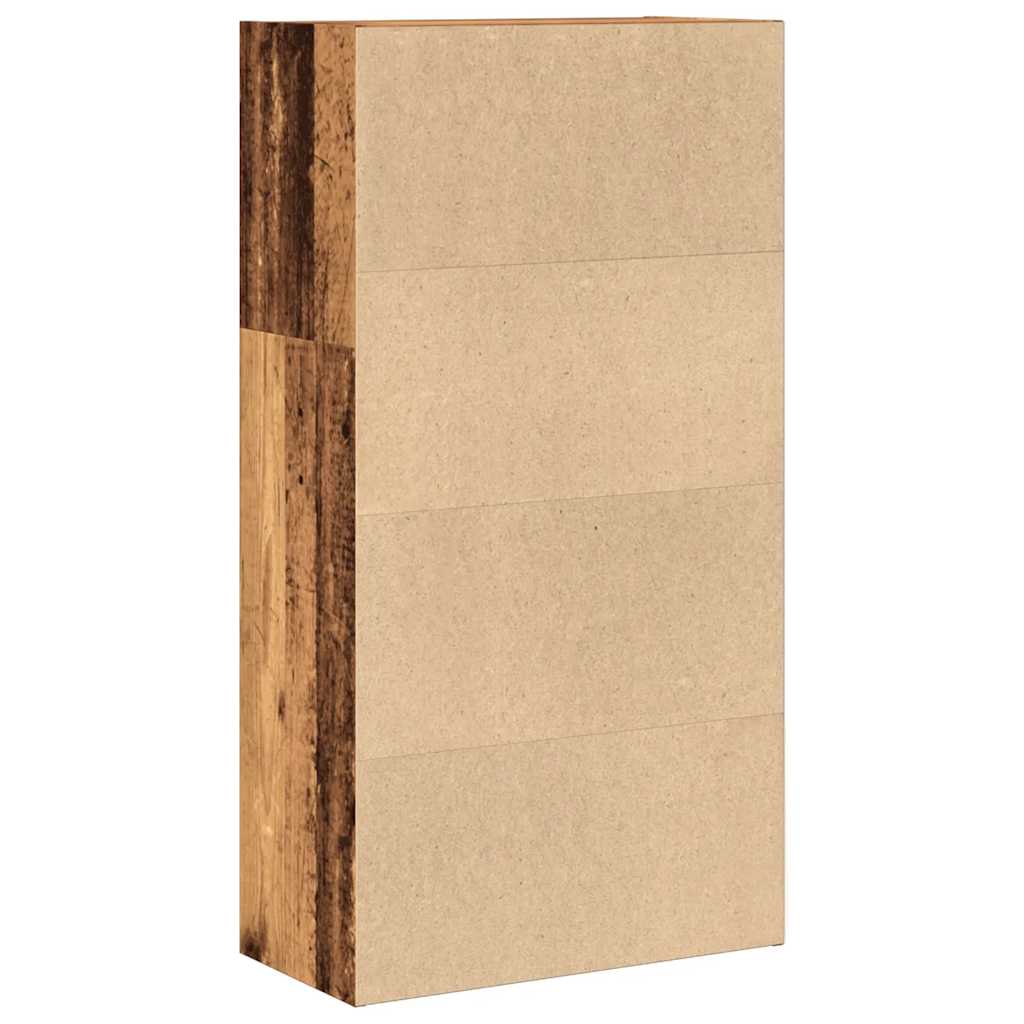 Bücherregal Weiß 80x30x189 cm Holzwerkstoff