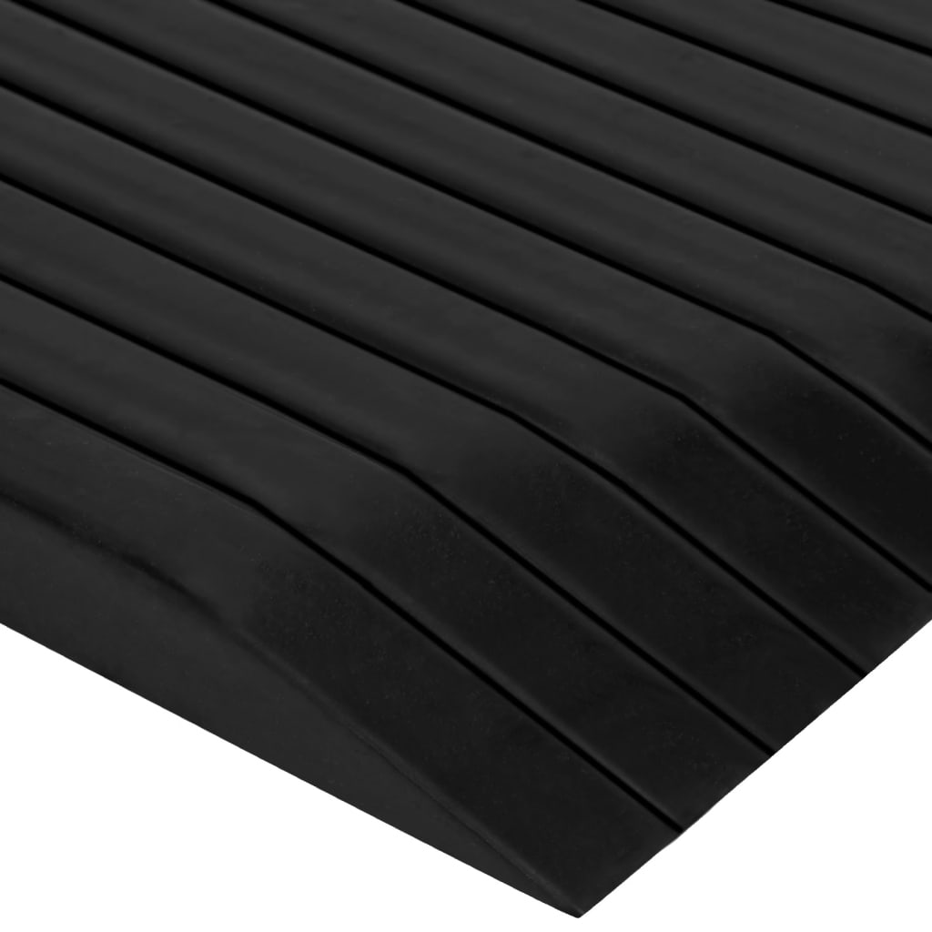 Schwellenrampe 110x21x2,5 cm Gummi