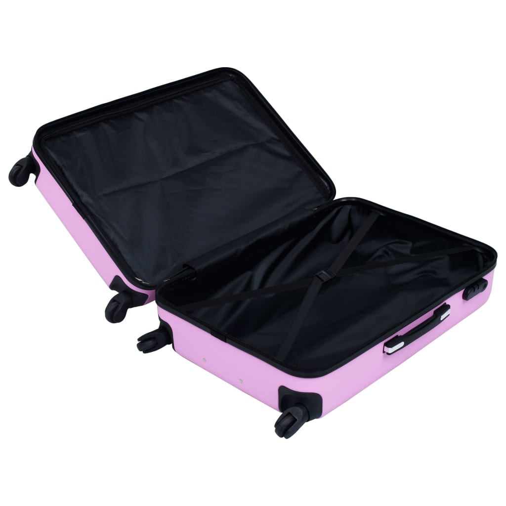 Hartschalen-Trolley-Set 3 Stk. Blau ABS