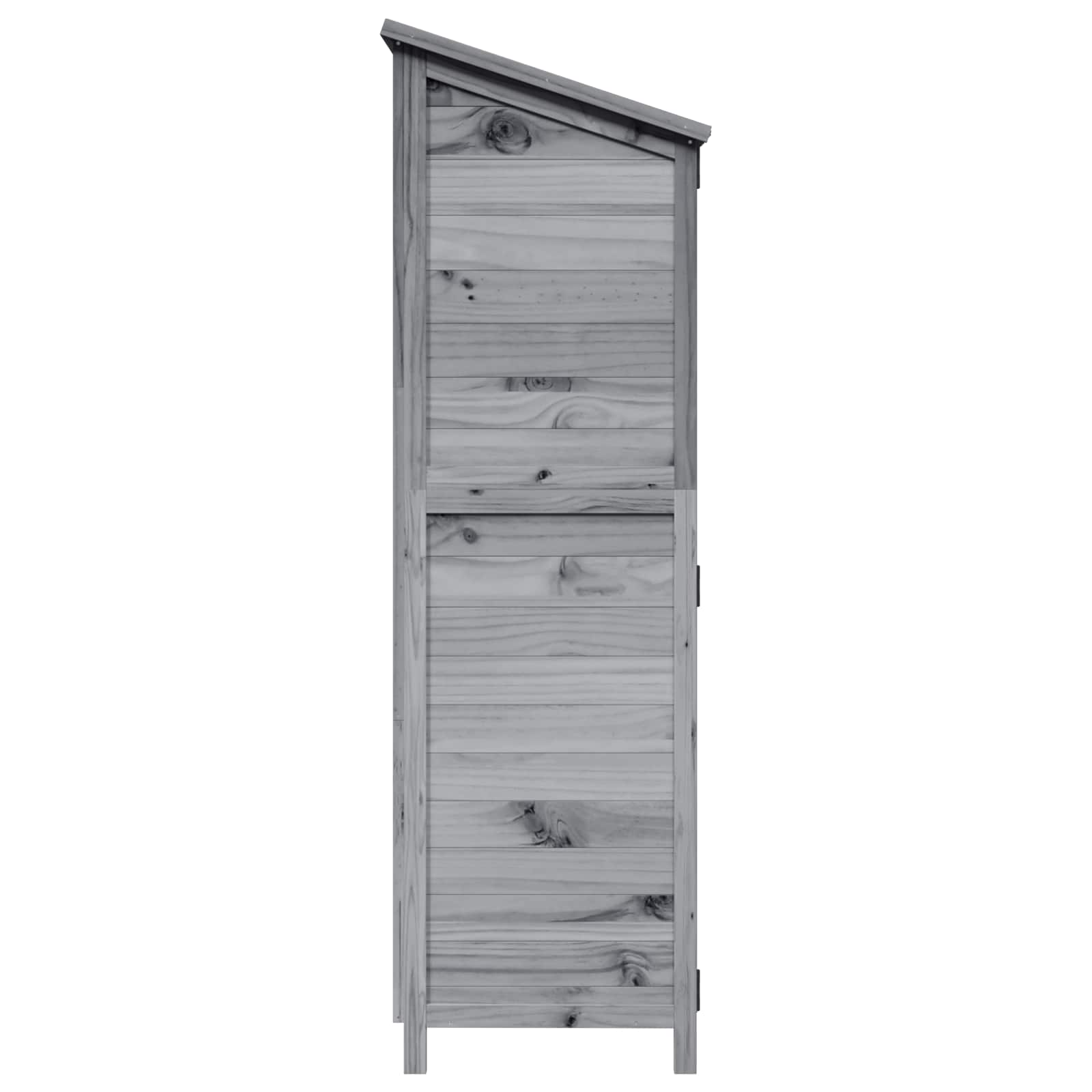 Gartenschuppen Natur 59,5 x 56 x 113,5 cm Massivholz aus Fichte