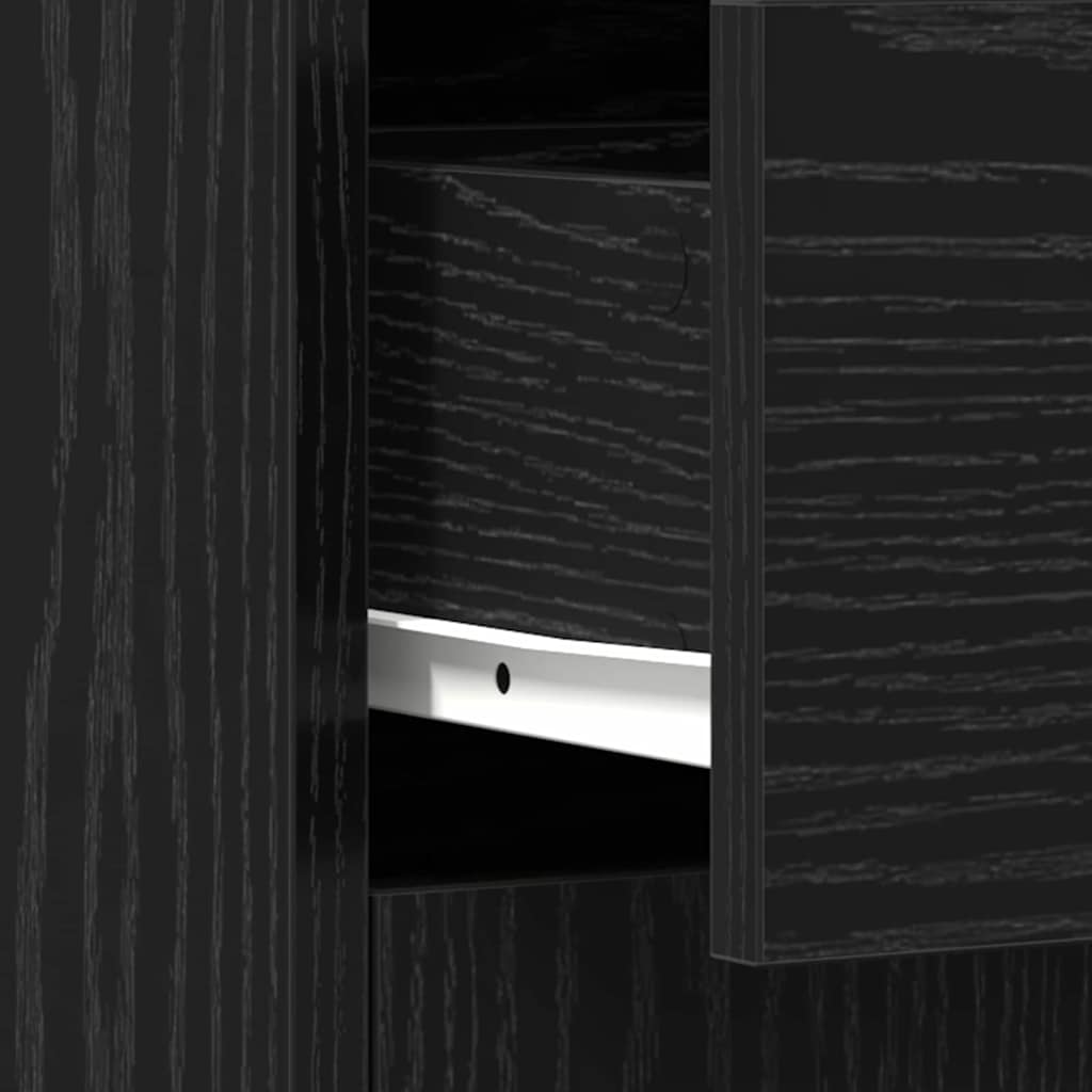 Badezimmerschrank Weiß 60x33x80 cm Holzwerkstoff