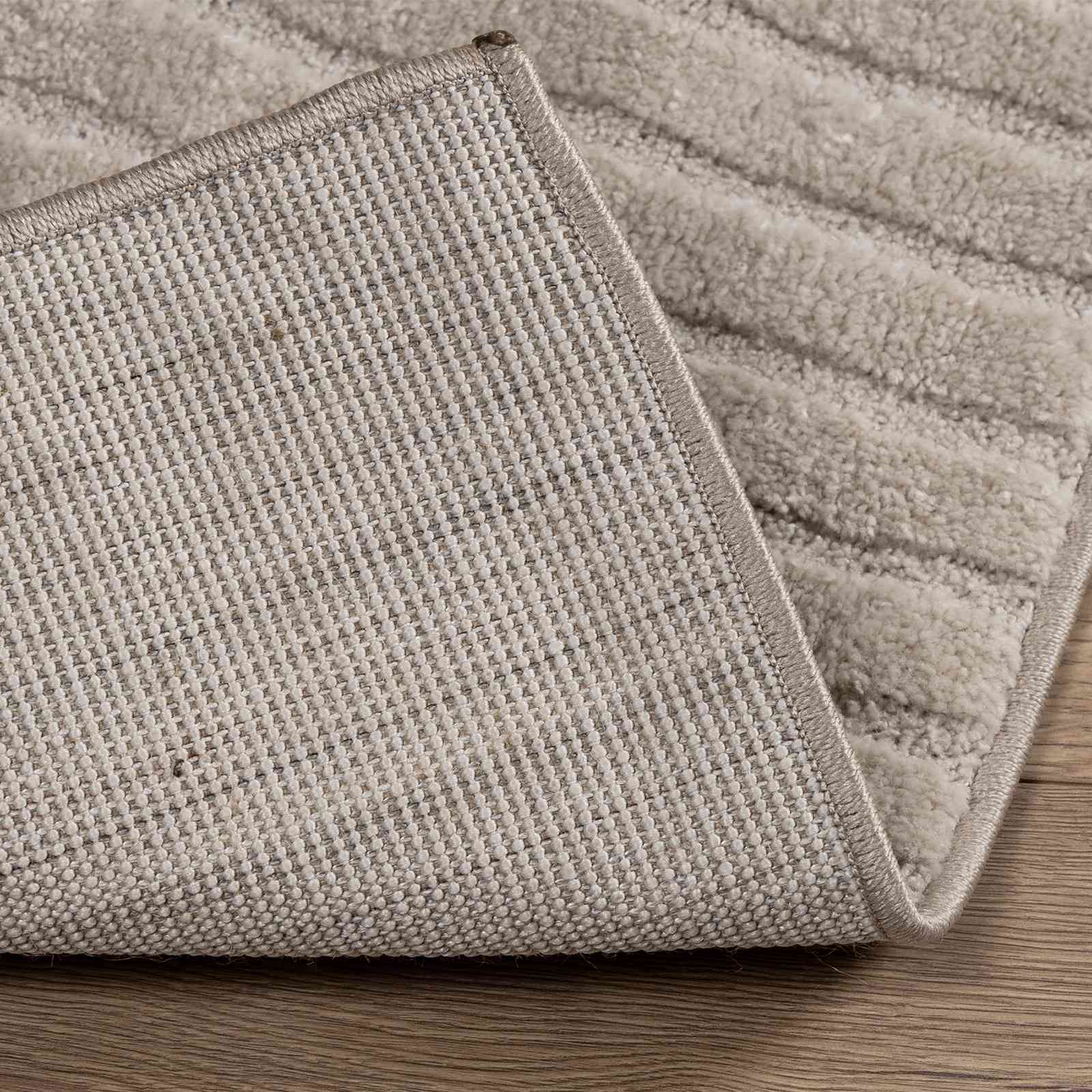 Bereichsteppiche Rechtwinklig GALATI Creme 150 x 80 cm