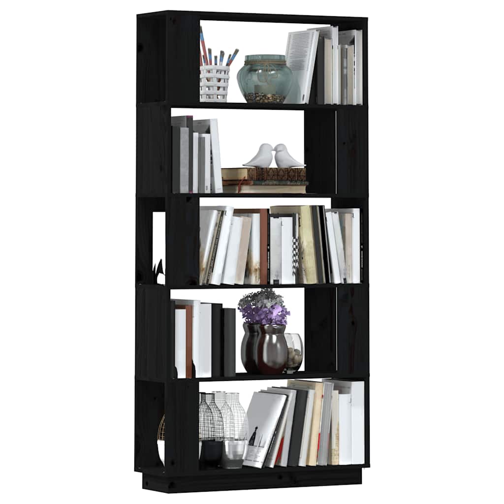 Bücherregal/Raumteiler 80x25x163,5 cm Massivholz Kiefer