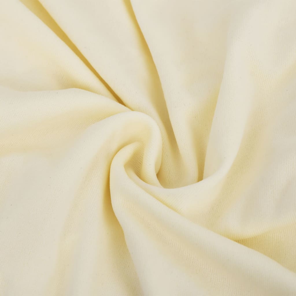 Stretch-Sofahusse Schwarz Polyester-Jersey