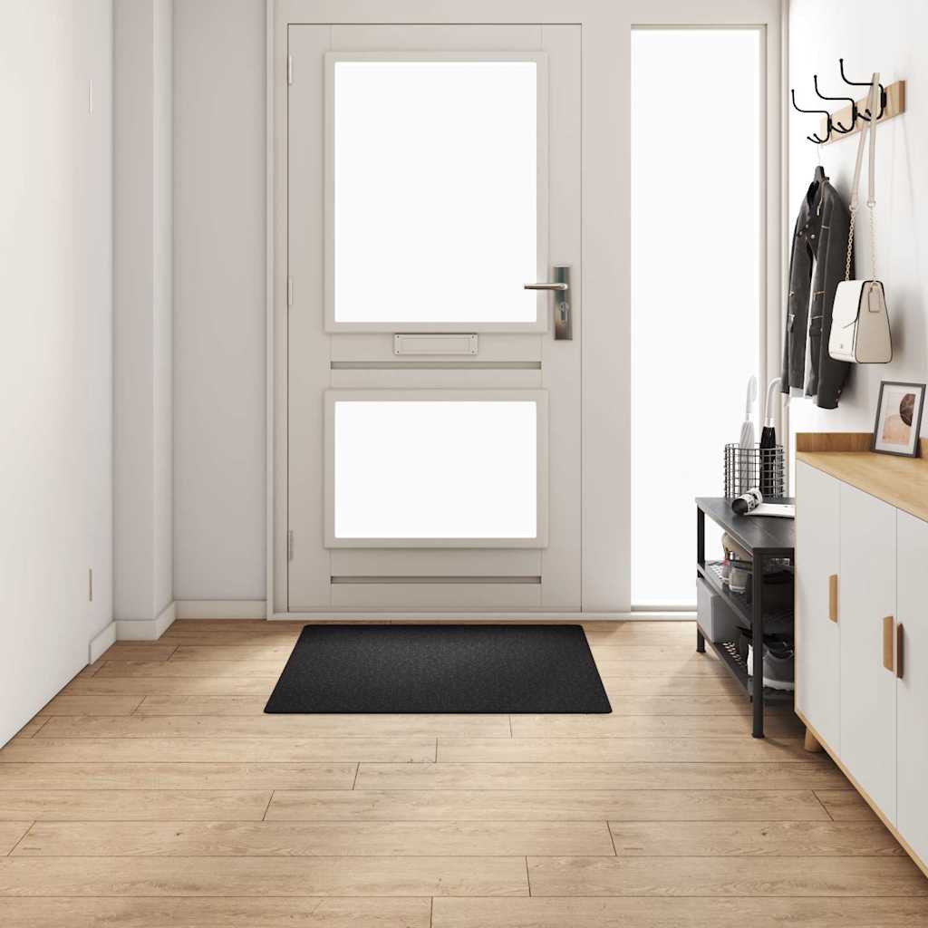 Teppichläufer Anthrazit 80 x 500 cm 100% Polypropylen
