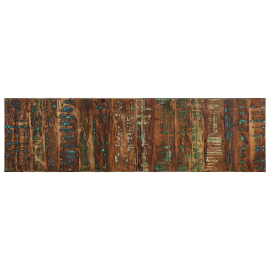 Kopfteil Mehrfarbig 160 cm Massivholz Altholz