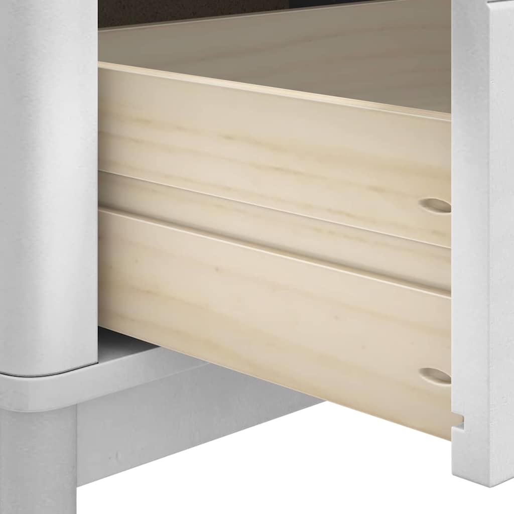 Flurbank FLORO Wachsbraun 115 x 40 x 45 cm Massivholz Kiefer