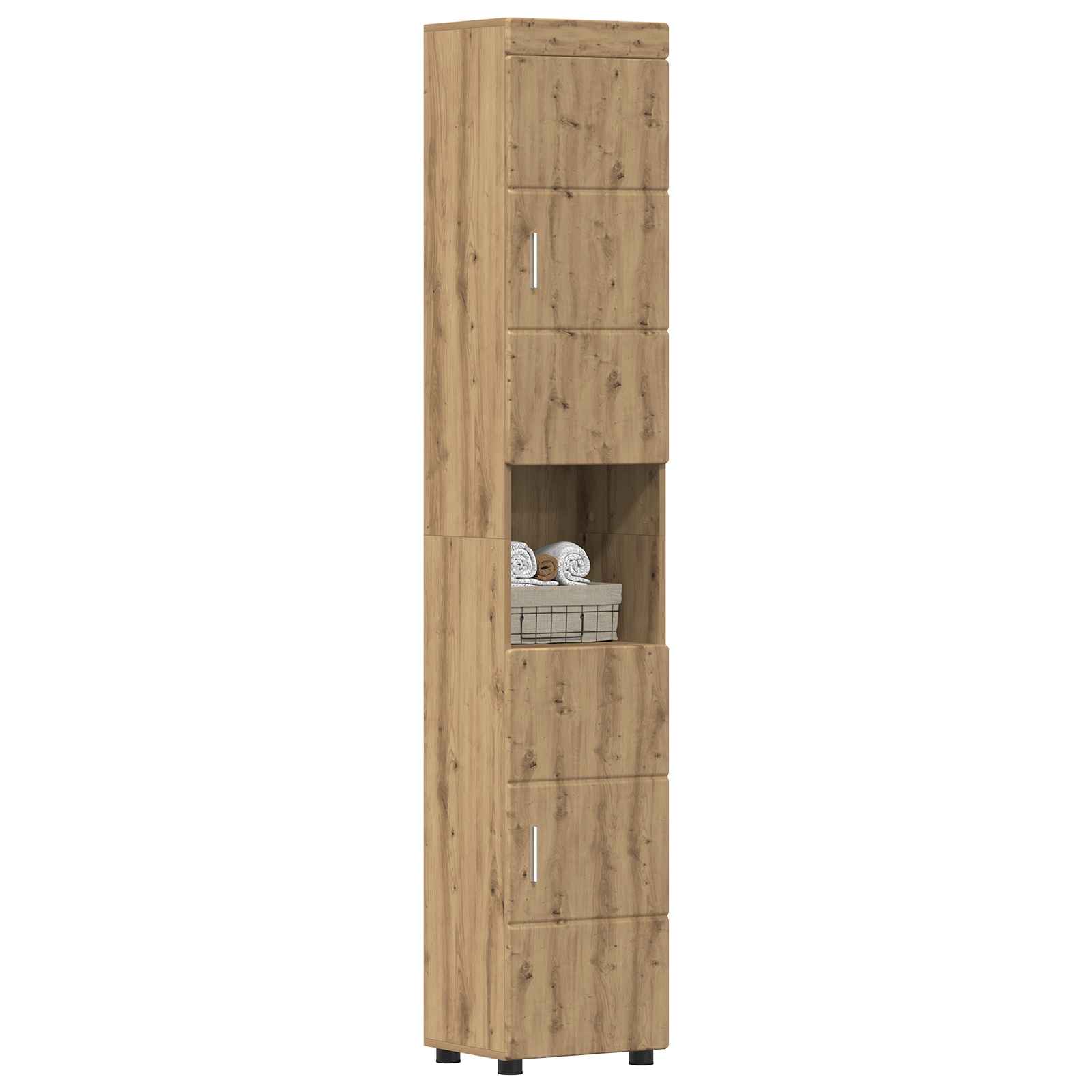 Badezimmermöbel-Set TULUM 2 pcs Weiß 60 x 34 x 63 cm