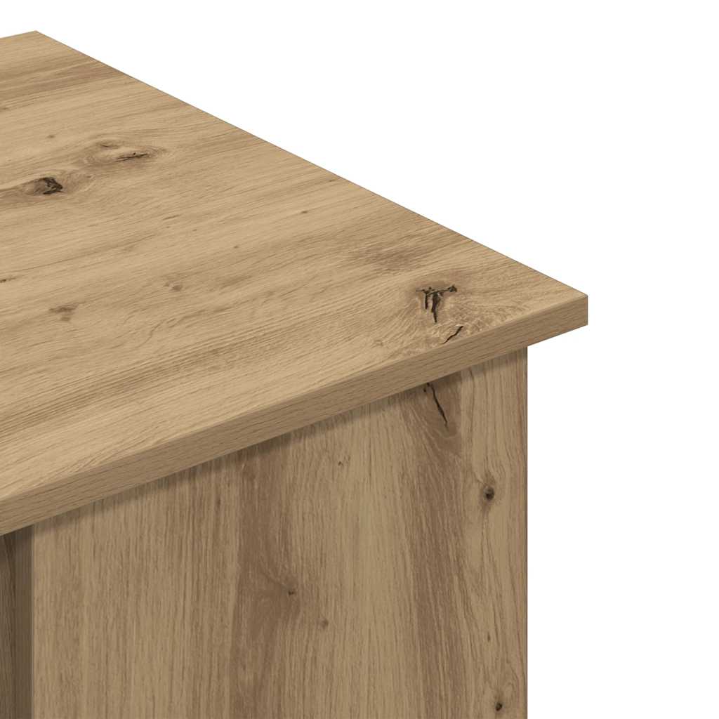 Schreibtisch Weiß 100x55x75 cm Holzwerkstoff