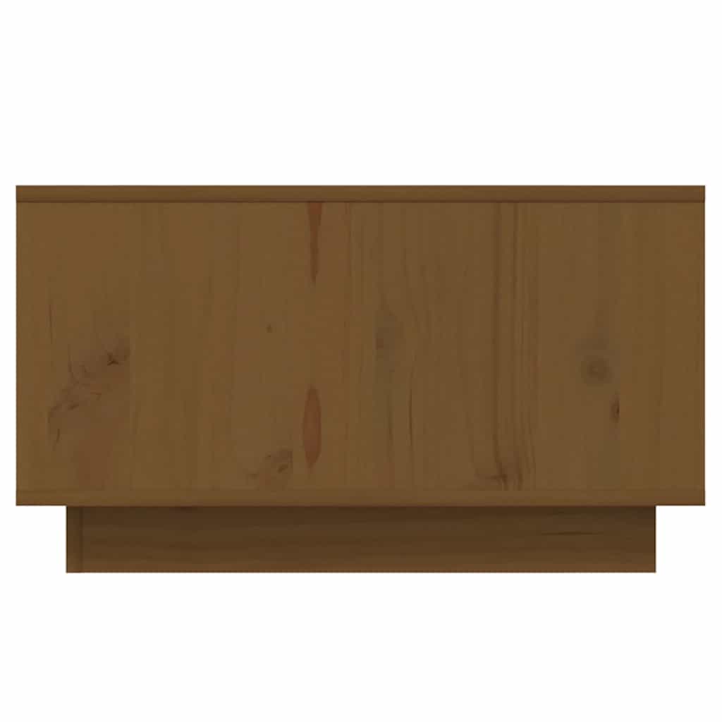 Couchtisch 55x56x32 cm Massivholz Kiefer