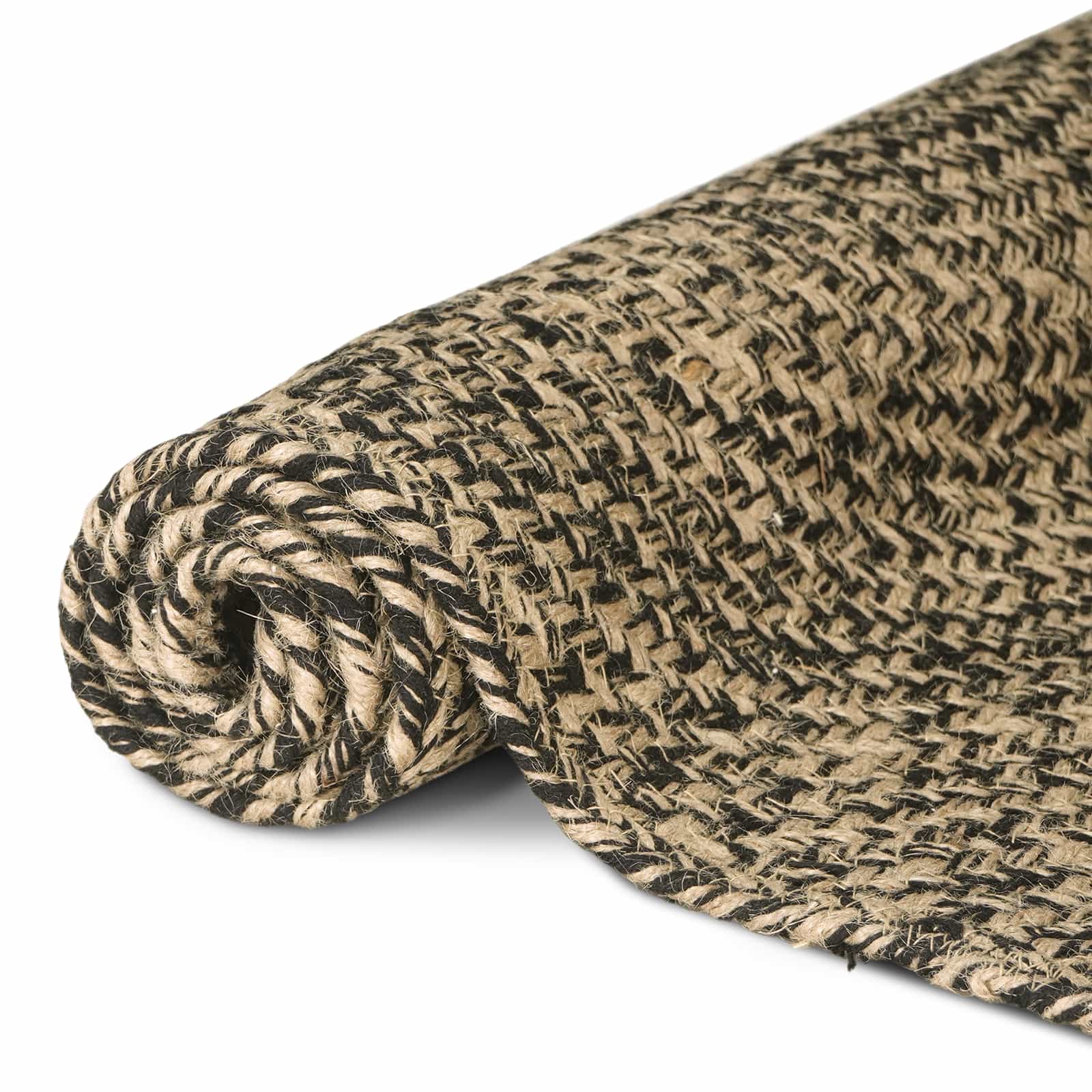 Bereichsteppiche Natürlich und Weiß 60 x 250 cm Jute