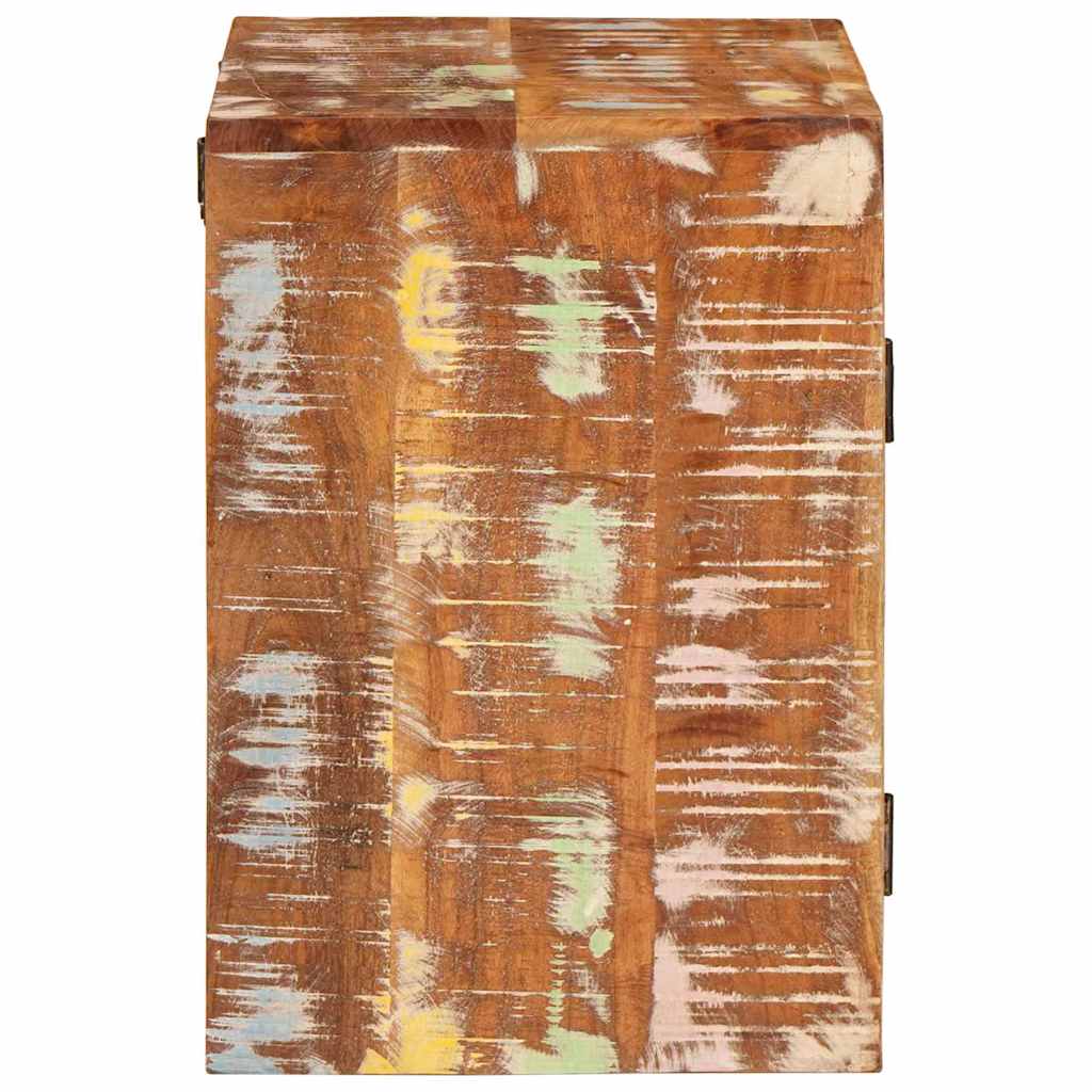 Nachttisch Braun 35 x 33 x 48 cm Massivholz Mango