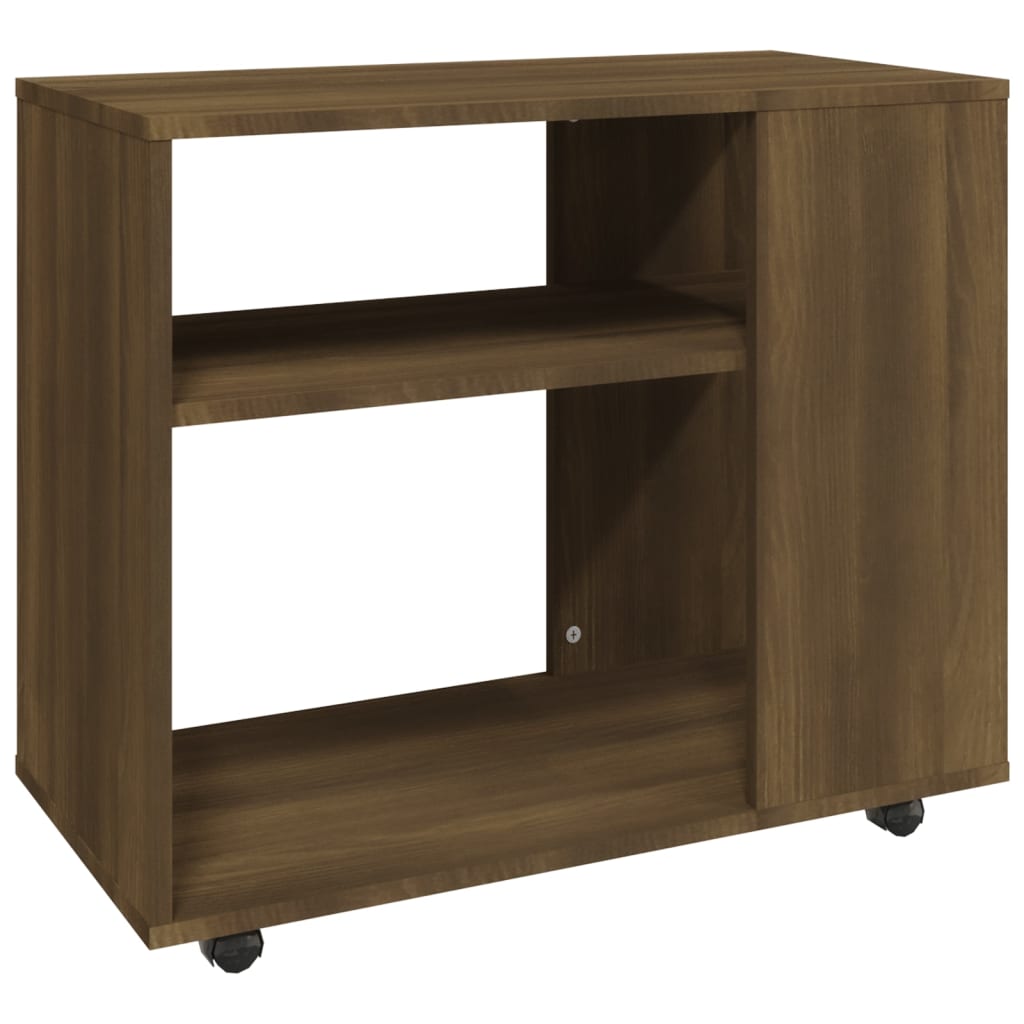 Beistelltisch Weiß 70x35x55 cm Holzwerkstoff