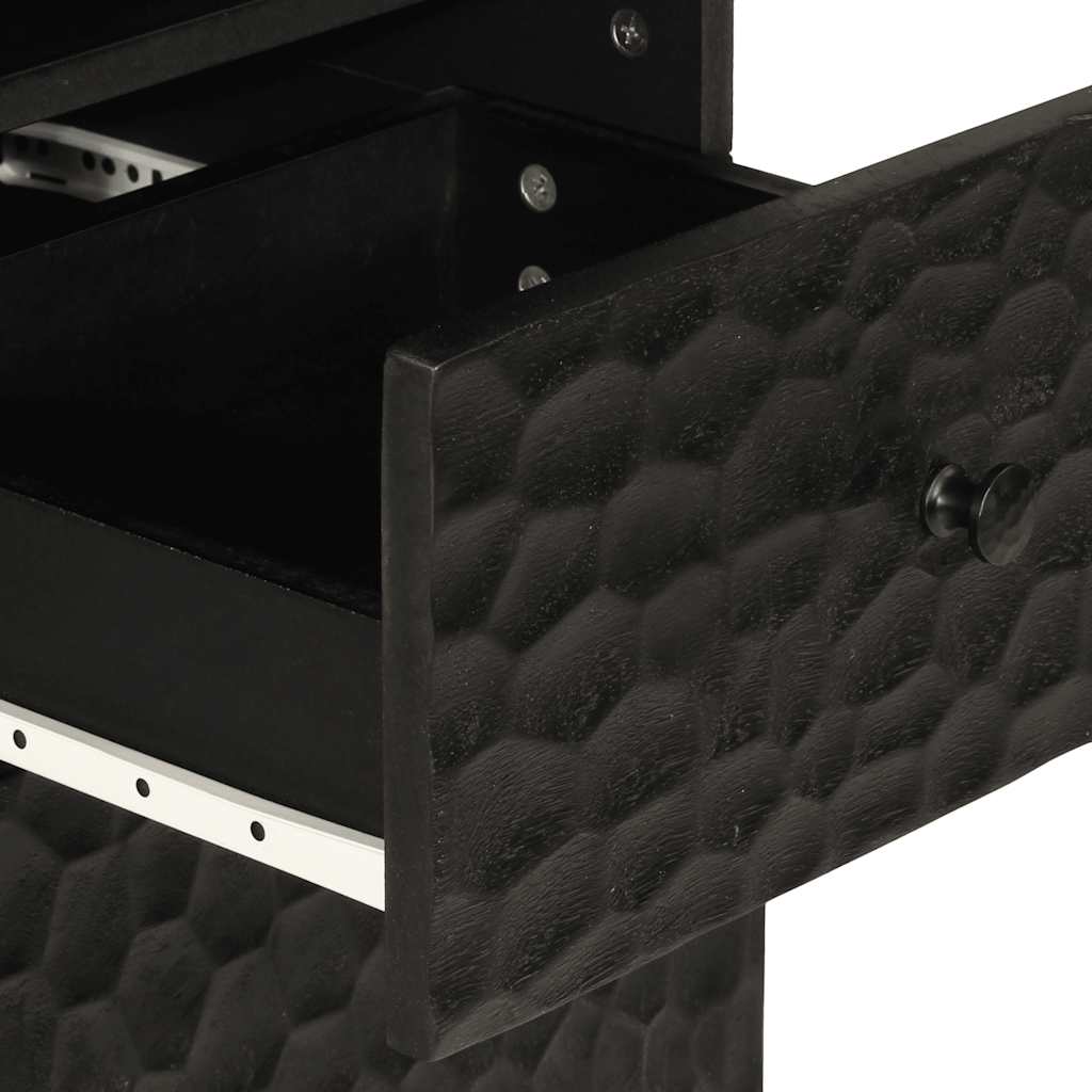 Badschrank 38x33x160 cm Massivholz Mango