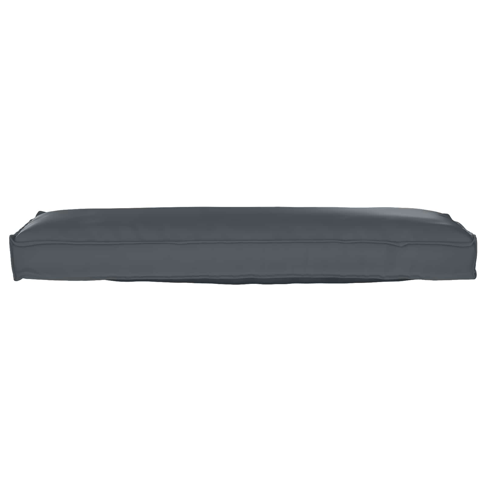 Kissen Anthrazit 120 x 40 x 8 cm Oxford-Stoff