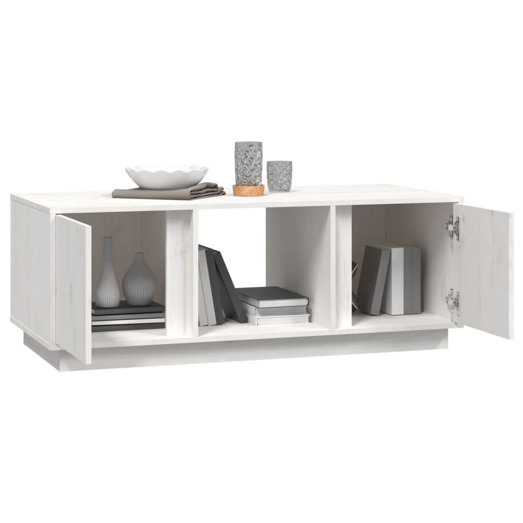 Couchtisch 110x50x40 cm Massivholz Kiefer
