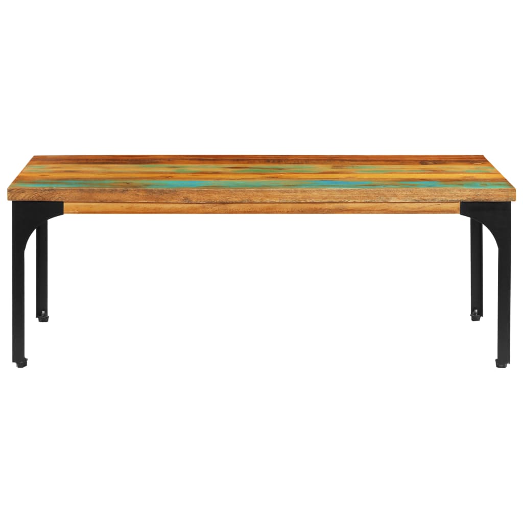 Couchtisch 100x55x35 cm Massivholz Mango