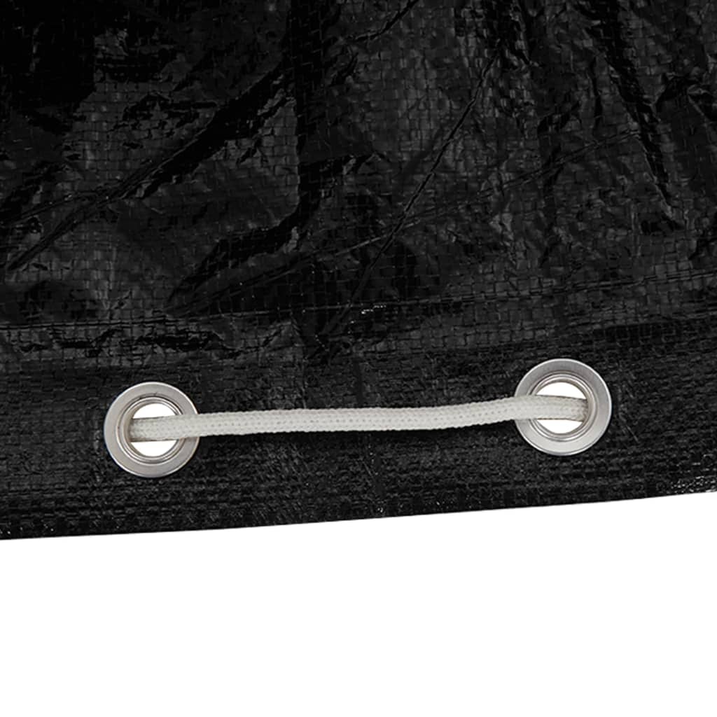Gartenmöbel-Abdeckungen 2 Stk. 8 Ösen 242x162x100 cm