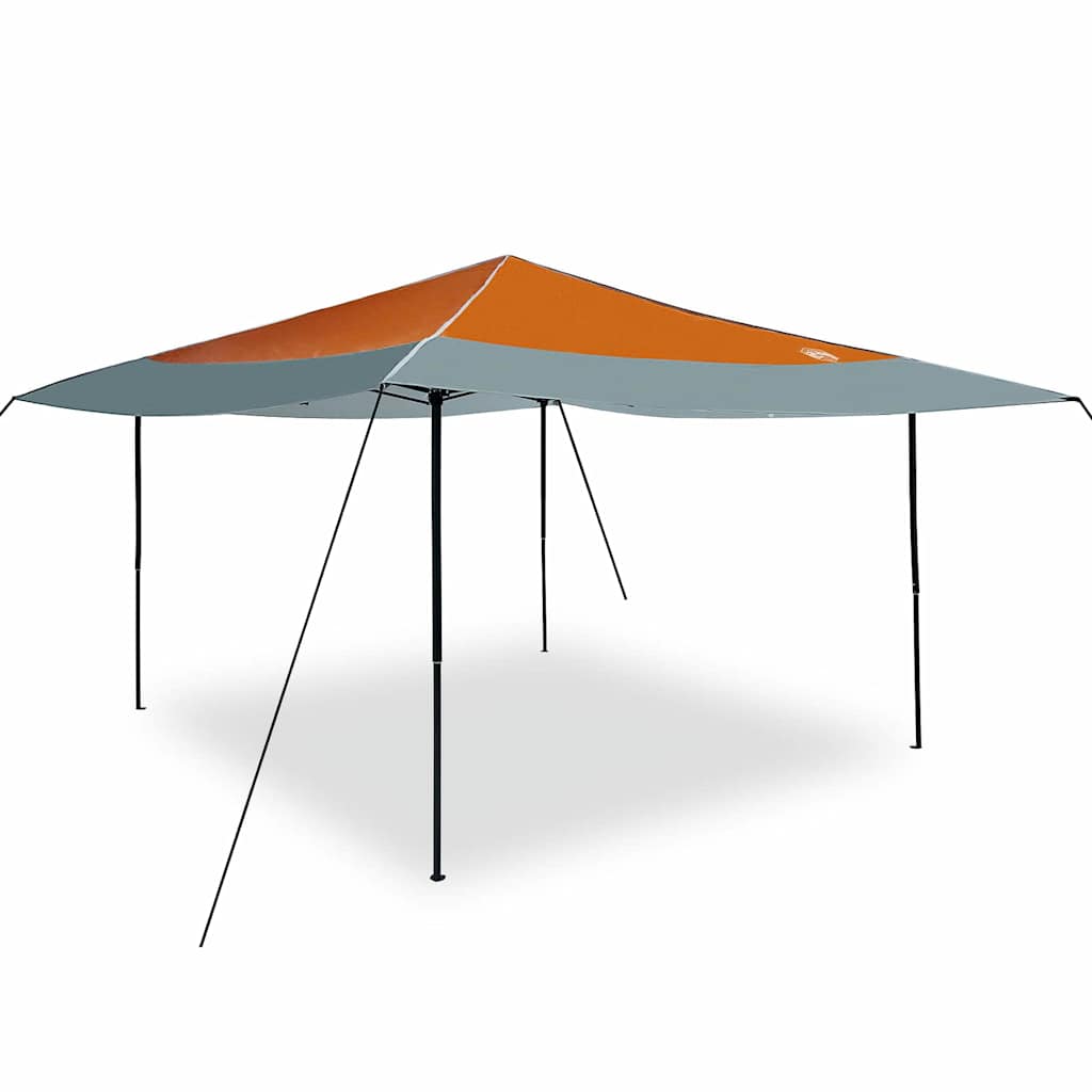 Pavillon-Zelt Blau 395 x 395 x 251 cm Stoff