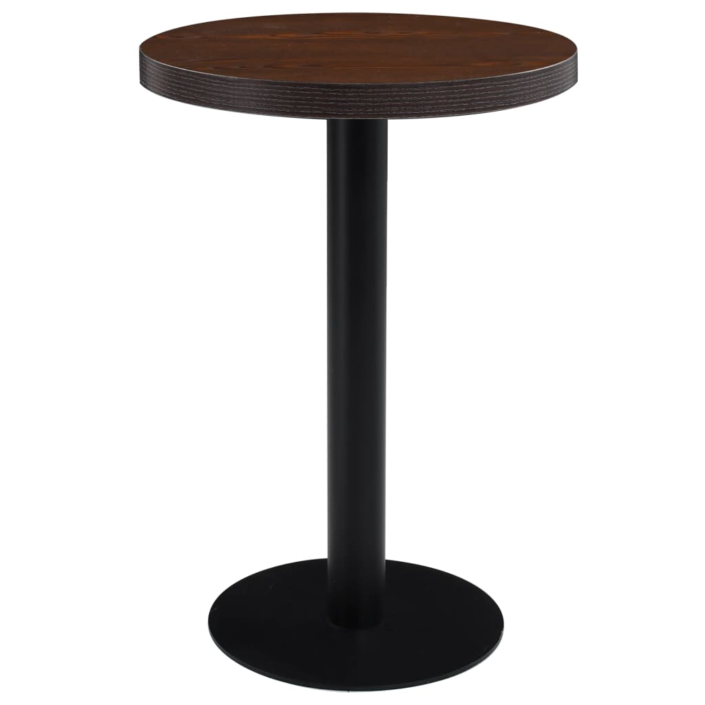 Bistrotisch Hellbraun 40 cm MDF