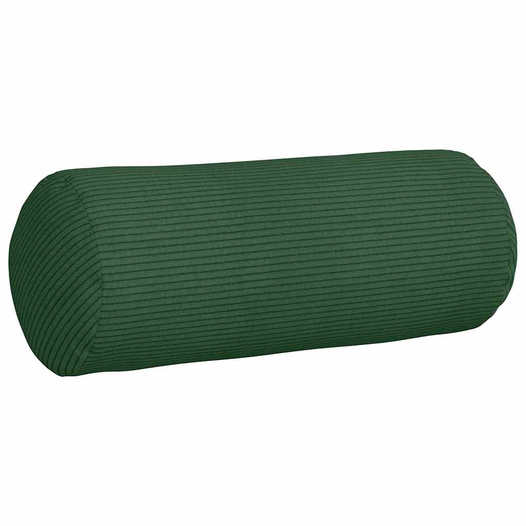 Bolsterkissen 2 pcs Hellgrau Ø 15 x 40 cm Cordstoff
