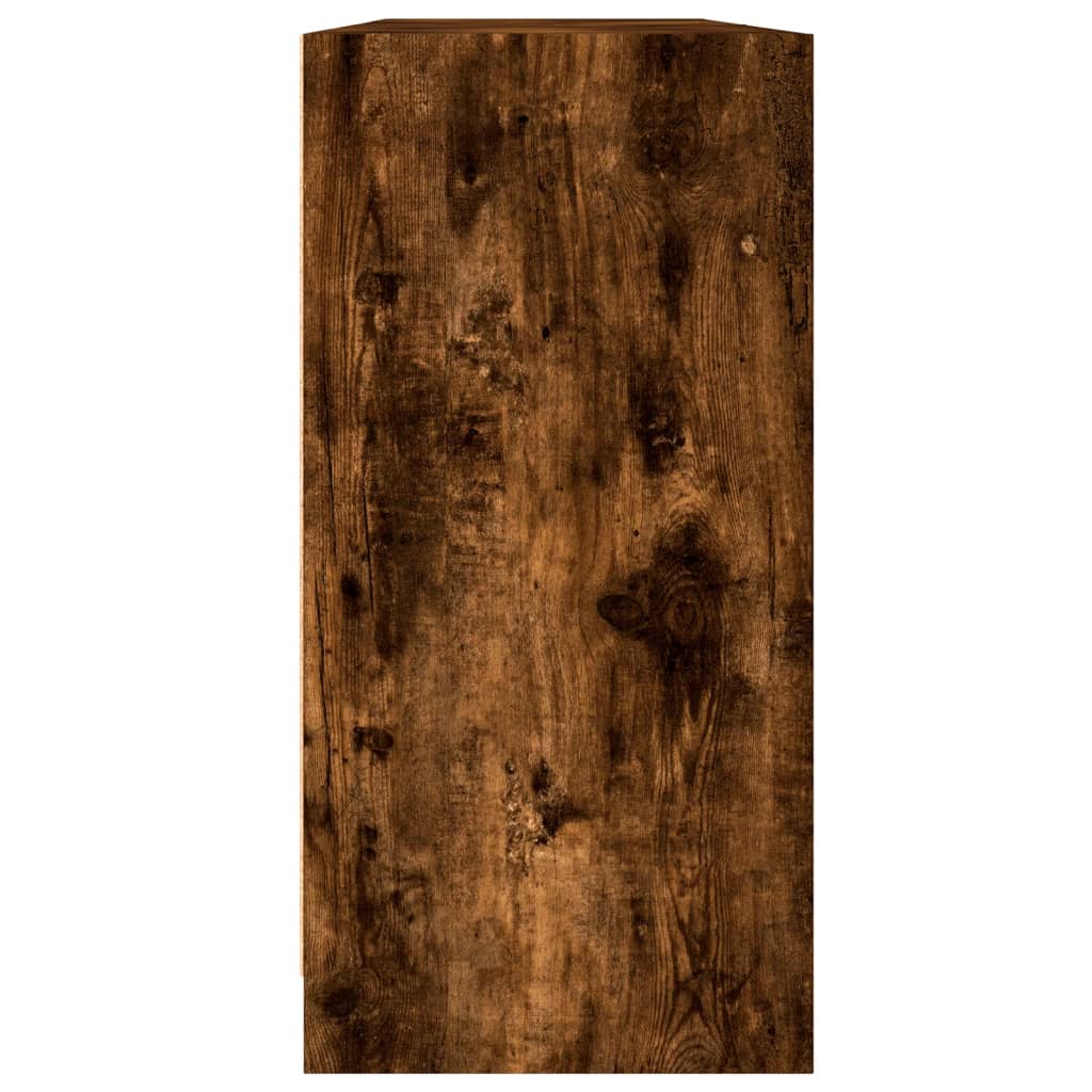 Bücherschrank mit Türen Weiß 204x37x75 cm Holzwerkstoff
