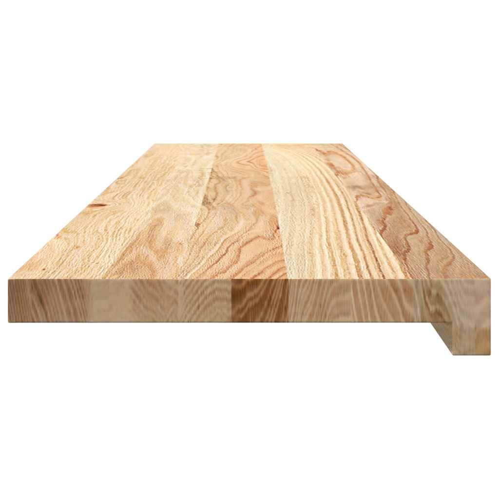 Treppenstufen 4 Stk. Unbehandelt 70x25x2 cm Massivholz Eiche