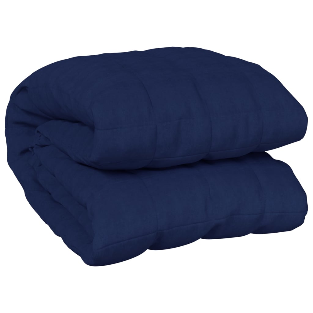 Gewichtsdecke Grau 122x183 cm 5 kg Stoff