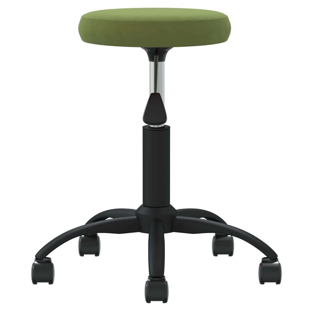 Massagehocker Samt Senfgelb