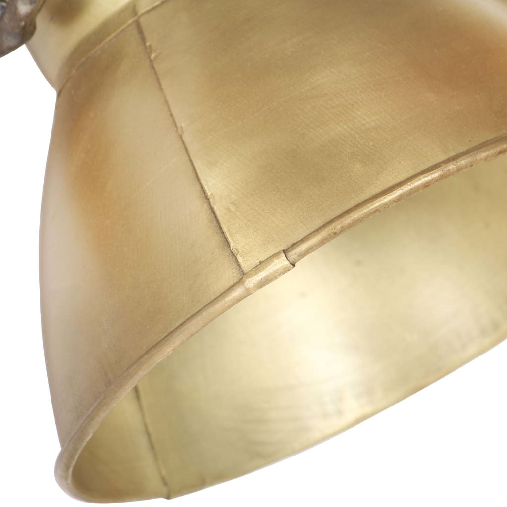 Wandlampe Industriestil Silbern 45x25 cm E27