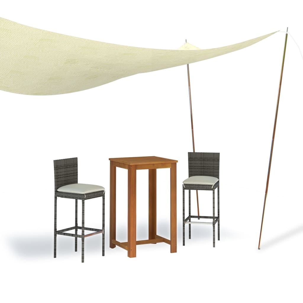 Sonnensegel Stange 200 cm Verzinkter Stahl