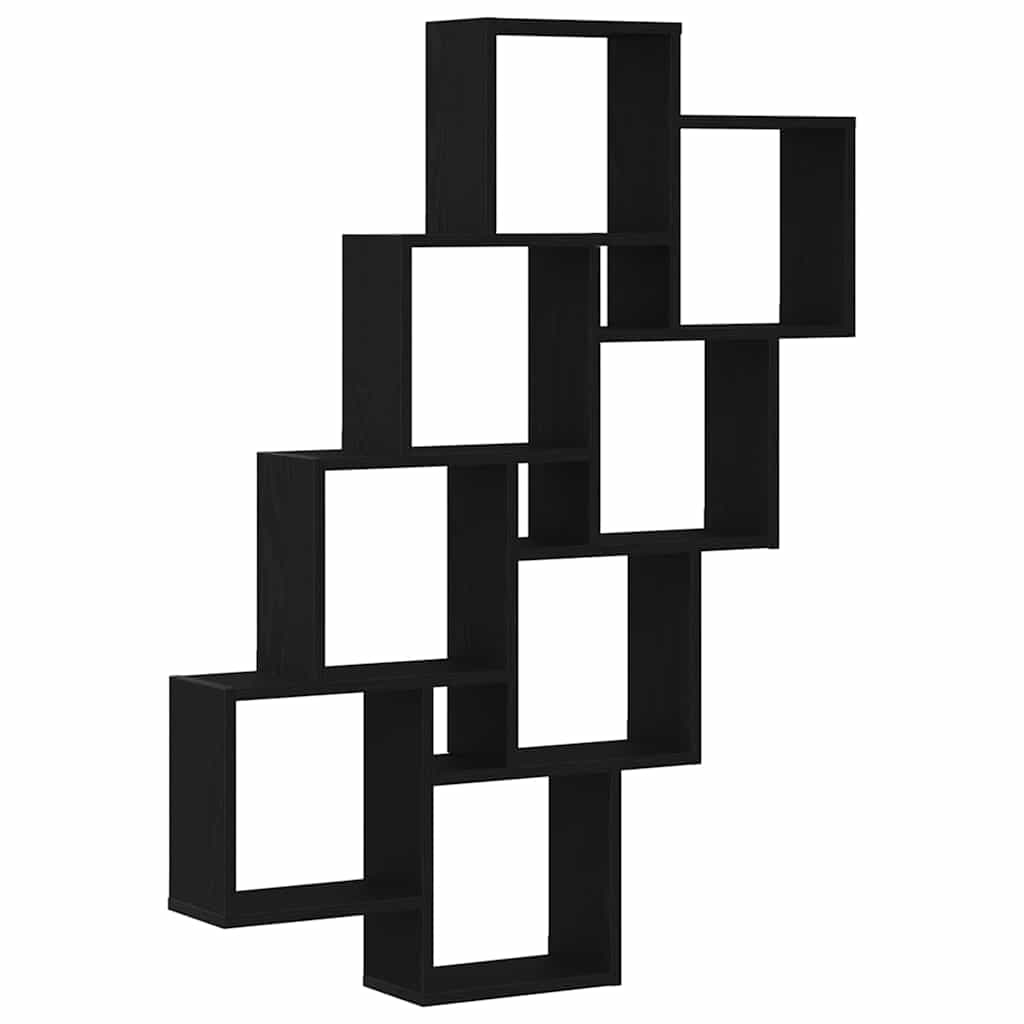 Würfelregal Weiß 90x15x119 cm Holzwerkstoff