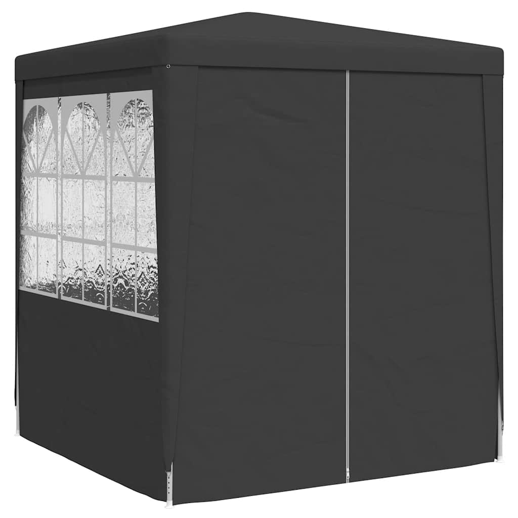 Party-Zelt Rot 200 x 200 x 240 cm PE und Stahl