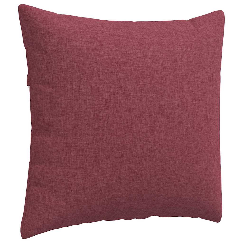 Sofakissen 2 pcs Hellgrau 50 x 30 cm Stoff