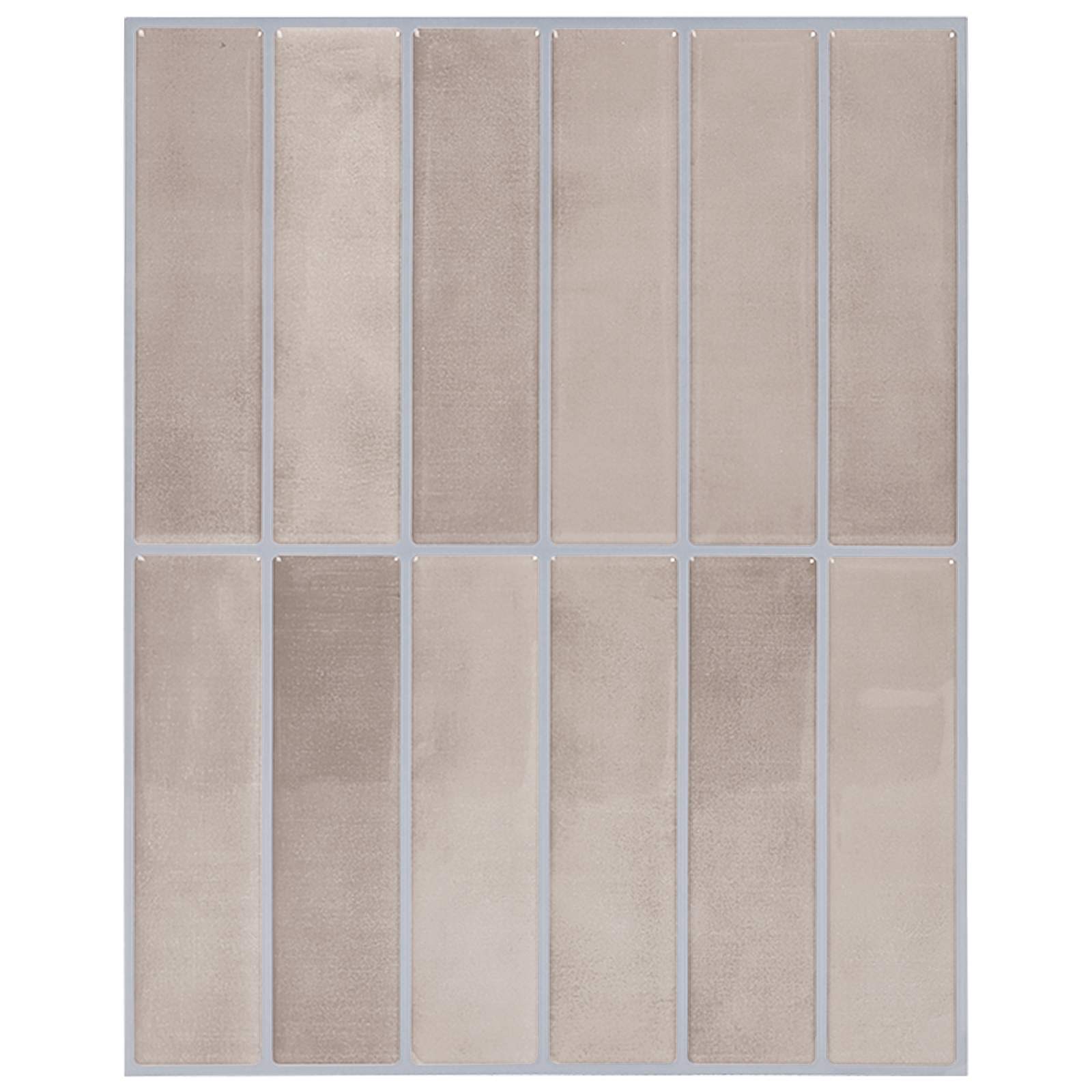 Rechteckige Fliese 10 pcs Dunkelgrün 29 x 23 x 0,08 cm